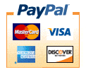 Payments processed through PayPal